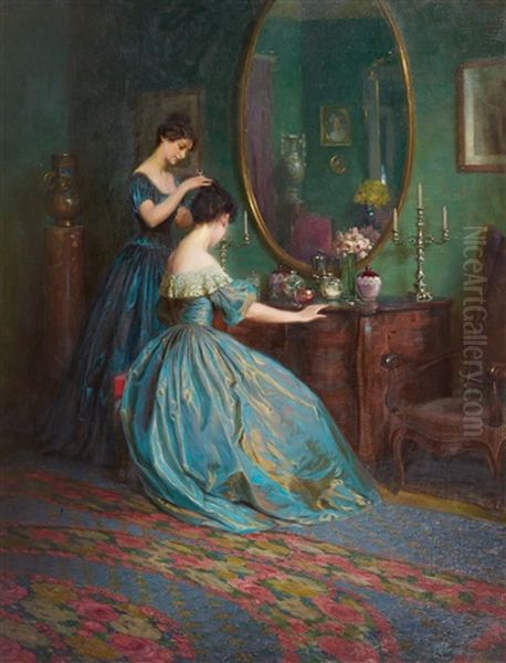 Preparing For The Ball by Viktor Schramm