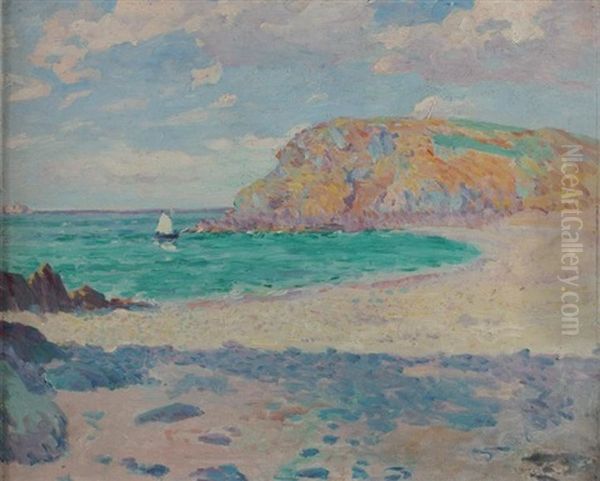 Voile Blanche Oil Painting by Claude Emile Schuffenecker