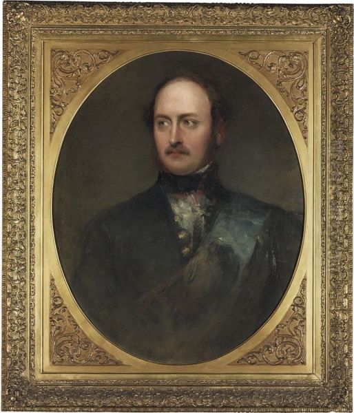 Portrait Of Prince Albert Oil Painting by William Boxall