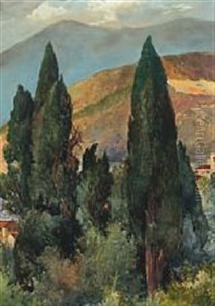 Villa D'este By Tivoli by Hans Rudolf Schulze