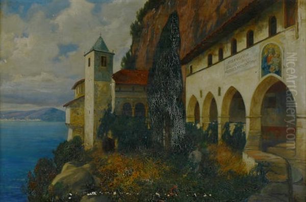 Kloster An Der Kuste Dalmatiens by Hans Rudolf Schulze