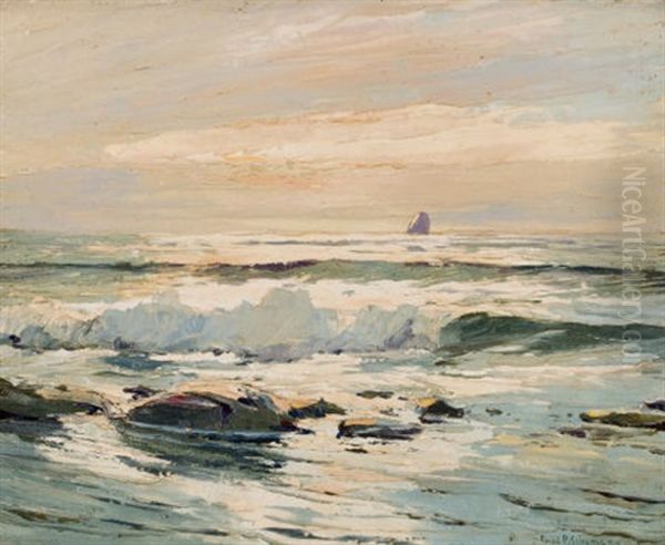 Sunlit Waters Oil Painting by Paul Schumann