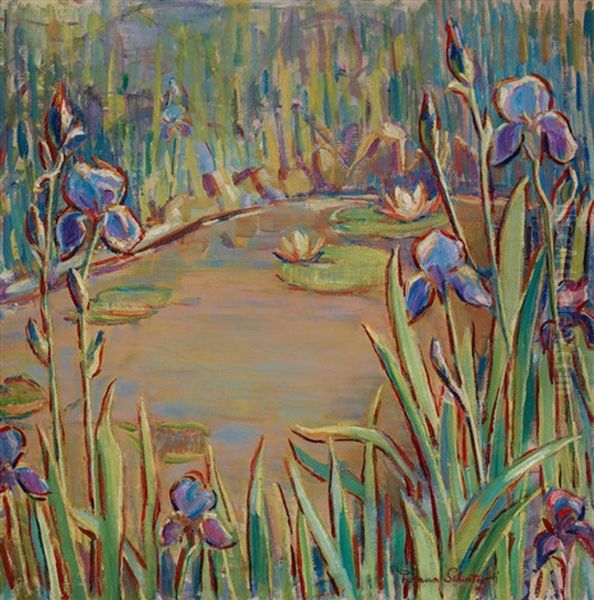 Irises by Donna N. Schuster