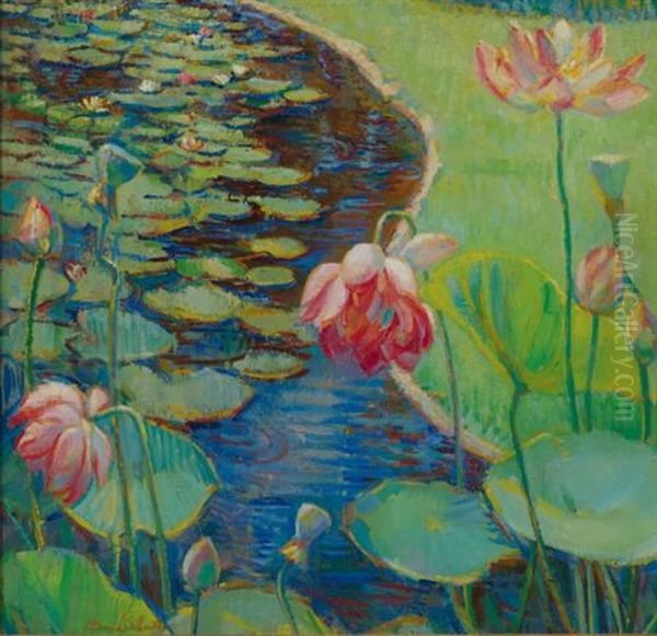 Water Lilies by Donna N. Schuster