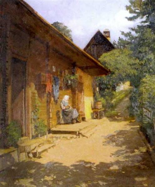 Mutterl In Der Sonne by Karl Maria Schuster