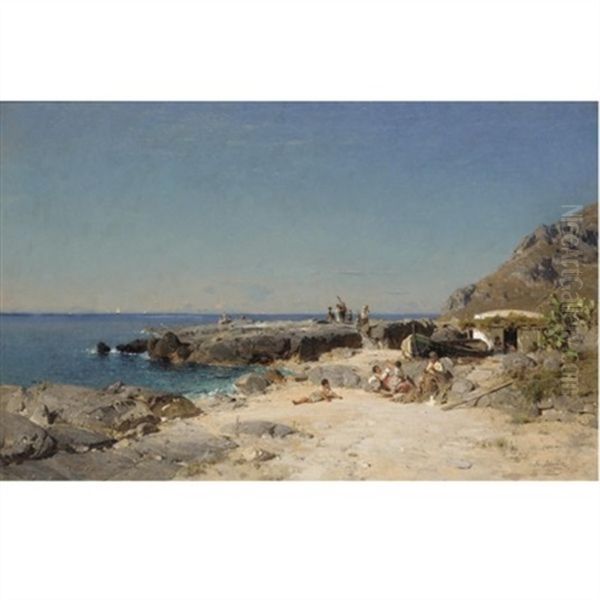 Marina Piccola, Capri by Rudolf Schuster