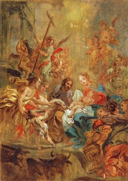 Die Beschneidung Christi by Cornelis Schut the Elder