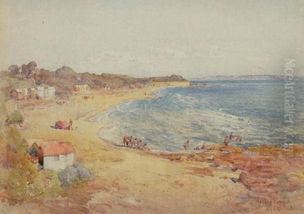 Sandringham Beach Oil Painting by Arthur Merric Boyd