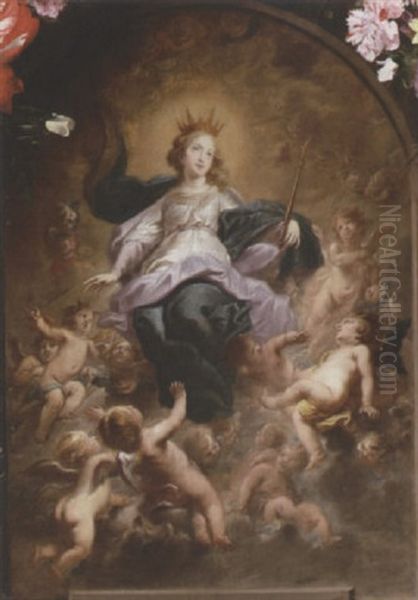 The Virgin As Queen Of Heaven by Cornelis Schut the Elder