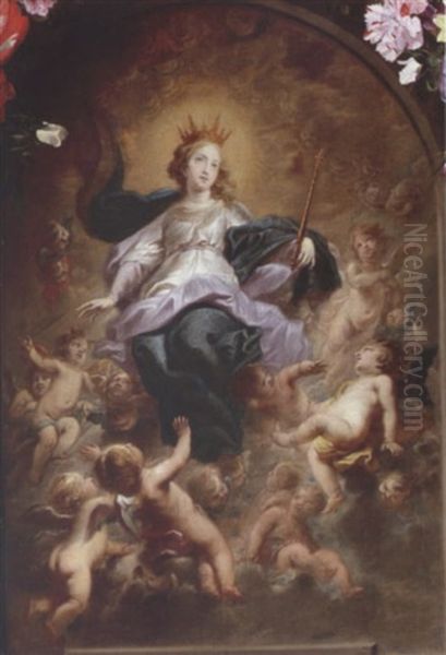 The Virgin As Queen Of Heaven by Cornelis Schut the Elder