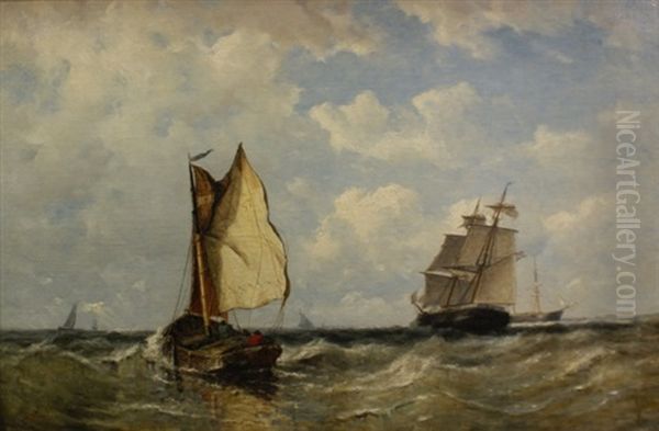 Untitled Oil Painting by Johannes Frederick Schuetz