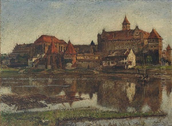 Marienburg Oil Painting by Friedrich Schuez