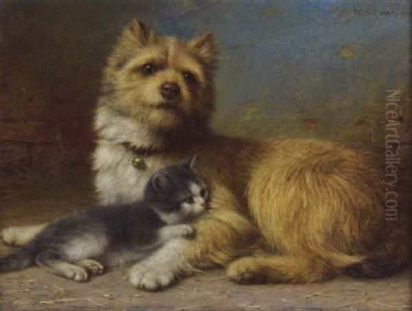 Der Grose Freund Oil Painting by Wilhelm Schwar