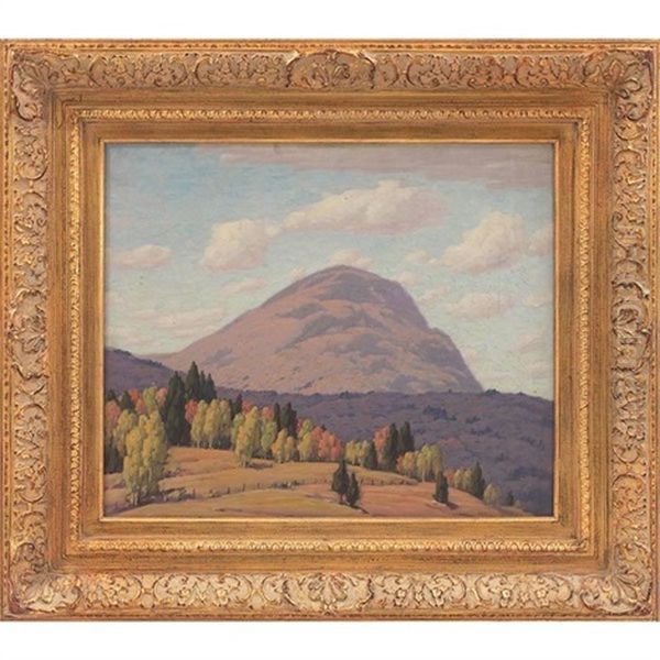 Mt. Norris Oil Painting by Andrew Thomas Schwartz