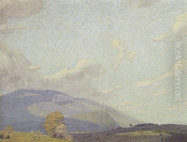 Mount Ascutny, Vermont Oil Painting by Andrew Thomas Schwartz