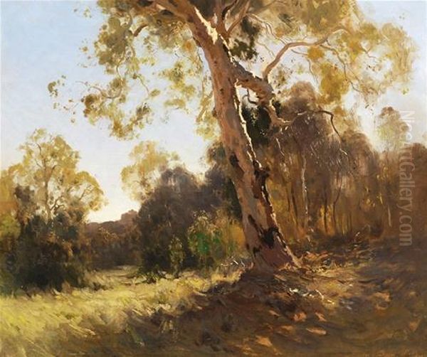 Bushland Oil Painting by Theodore Penleigh Boyd