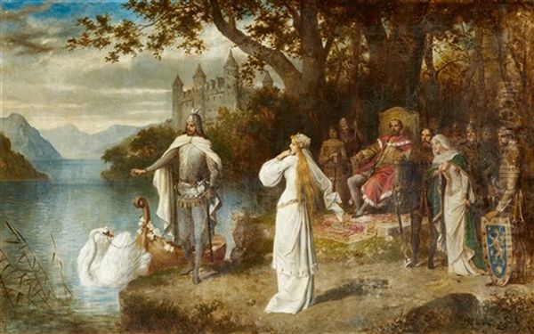 The Arrival Of Lowengrin by Karl Schweninger the Younger