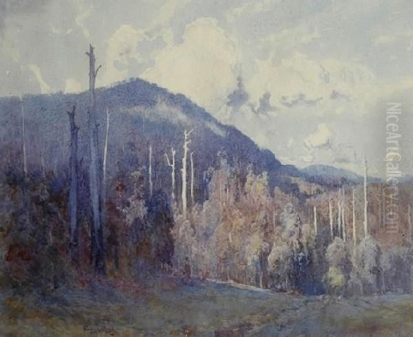 The Blue Haze Oil Painting by Theodore Penleigh Boyd