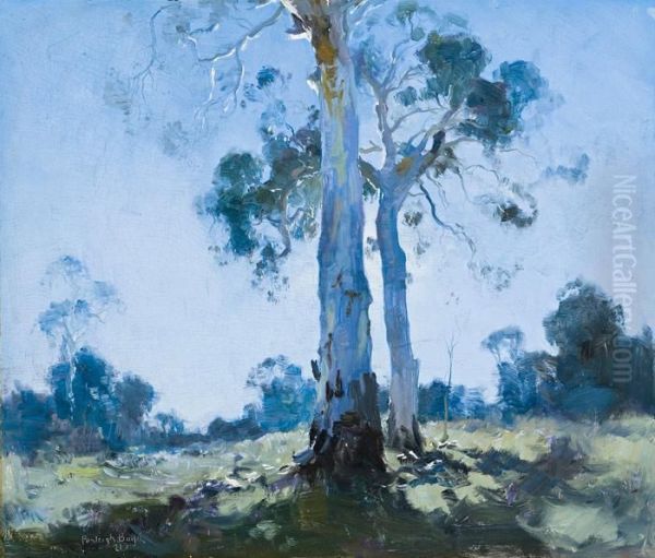 The White Gum Oil Painting by Theodore Penleigh Boyd