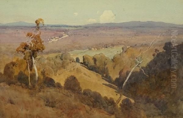 View Over The Valley Oil Painting by Theodore Penleigh Boyd