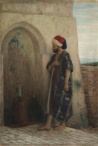 Figura Orientale Oil Painting by Anatolio Scifoni