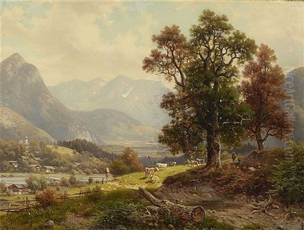 Landschaft Im Inntal by Ludwig Sckell