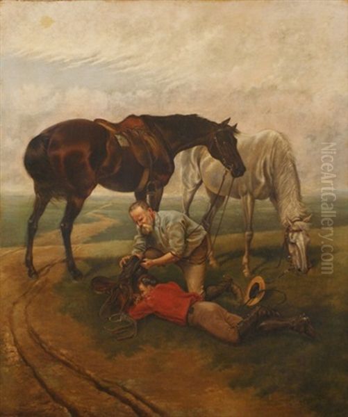 The Last Match Oil Painting by Eugene Montague Scott