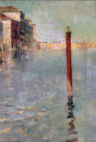 Venice Oil Painting by Frank Edwin Scott