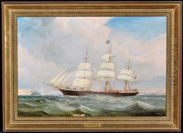 Iron Clipper Ship ''ambrose'' by John Scott