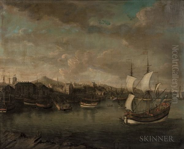 Dundee Oil Painting by Samuel Scott