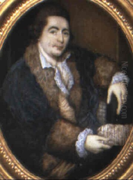 William Powell (1735-1769) Oil Painting by James Scouler