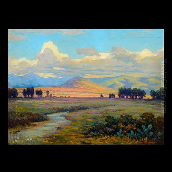 Near Ensenada, Mexico Oil Painting by Harry Washington (Henry) Seawell