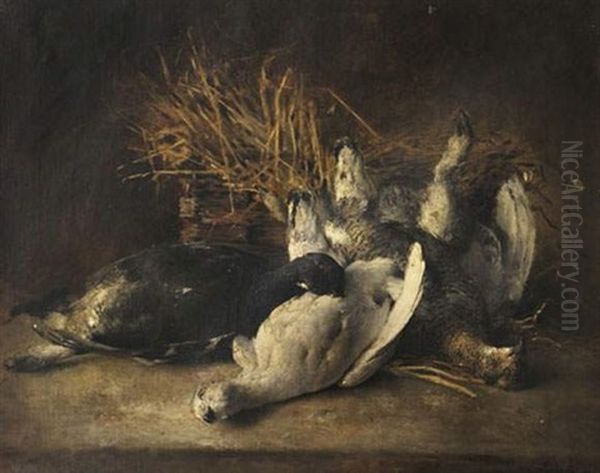 Nature Morte Aux Gibiers by Lothar von Seebach