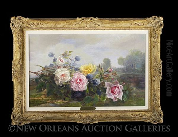 The Subject Was Roses Oil Painting by Marie Madeleine Seebold