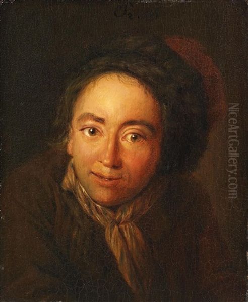 Portrat Eines Jungen Herren Oil Painting by Johann Conrad Seekatz