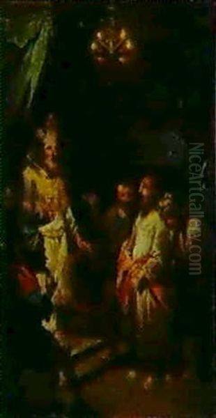 Ein Paar Jesusdarstellungen Oil Painting by Johann Conrad Seekatz