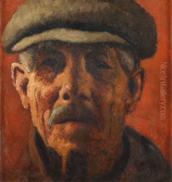 Pescar Din Palma Oil Painting by Arthur Segal