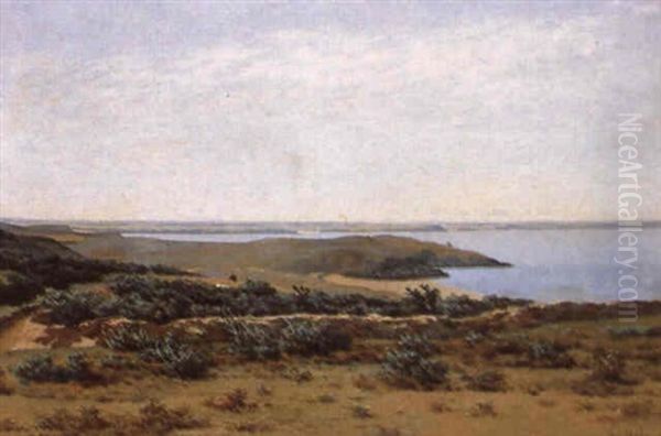 Cote Bretonne Animee Oil Painting by Alexandre Sege