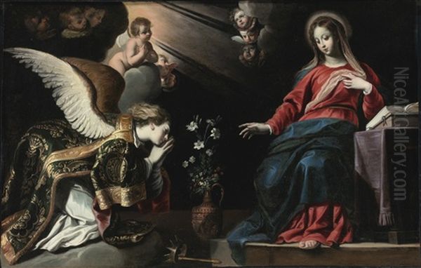 The Annunciation by Gerard Seghers