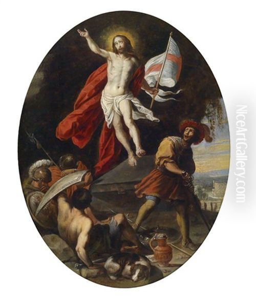 Der Auferstandene Christus Oil Painting by Gerard Seghers