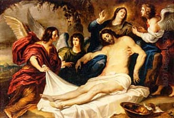 The Lamentation Oil Painting by Gerard Seghers