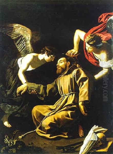 The Ecstasy Of Saint Francis Oil Painting by Gerard Seghers