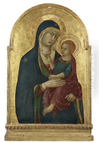 The Madonna And Child Oil Painting by Niccolo Segna di Buonaventura