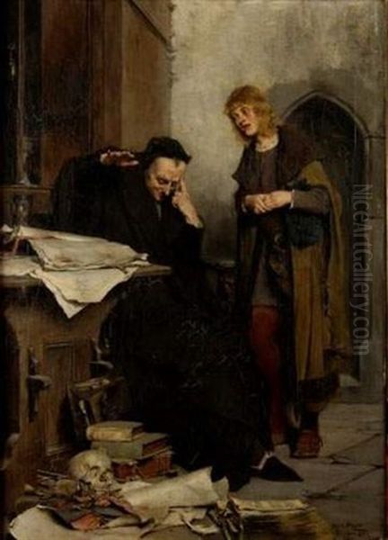 Faust Oil Painting by Alfred Seifert