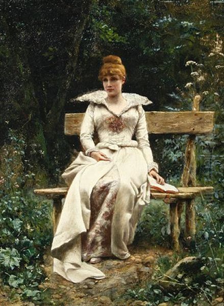 Daydreaming Oil Painting by Alfred Seifert