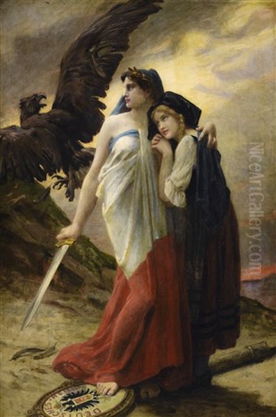 Reunited Oil Painting by Guillaume Seignac