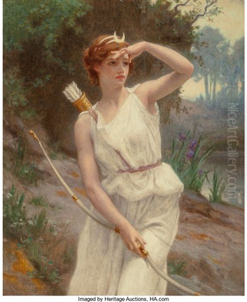 Diana Oil Painting by Guillaume Seignac