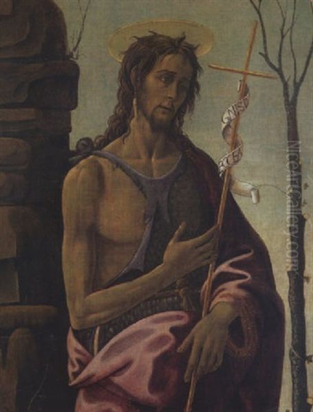 Saint Jean Baptiste Oil Painting by Jacopo Del Sellaio