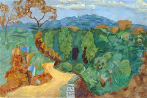 Le Chemin Jaune by Marguerite Serusier