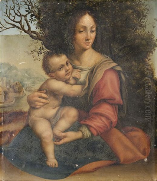 Madonna Dell'albero by Cesare da Sesto